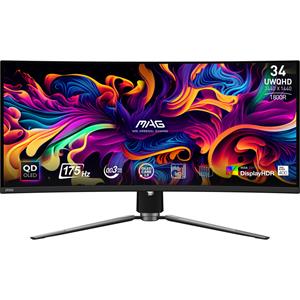 MSI MAG 341CQP QD-OLED 34.18 inch Curved Gaming Monitor