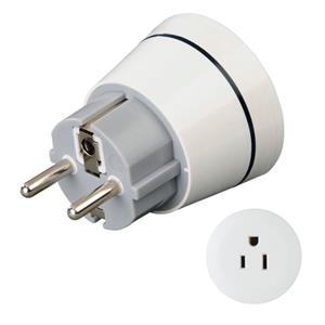 Reisadapter type A en type B, 3-polig, voor apparaten uit Amerika en Canada Wifi adapter