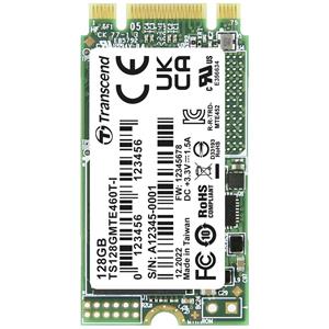 Transcend MTE460T-I 128GB Interne M.2 PCIe NVMe SSD 2242 PCIe NVMe 3.0 x2 Retail TS128GMTE460T-I