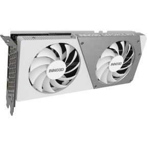 Inno 3D Videokaart Nvidia GeForce RTX 4070 Super TWIN X2 OC WHITE 12 GB GDDR6X-RAM PCIe x16 HDMI, DisplayPort NVIDIA G-Sync , Overclocked