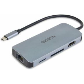 Dicota D32062 interface hub USB Type-C Zilver