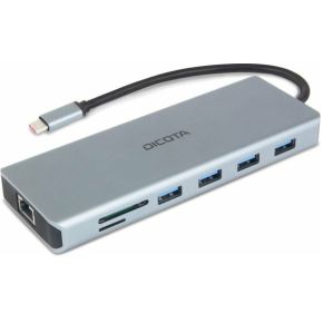 Dicota D32065 interface hub USB 3.2 Gen 1 (3.1 Gen 1) Type-C Zilver