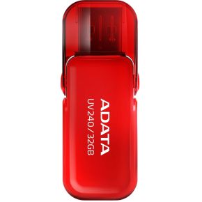 Adata UV240 32GB 2.0 USB-Type-A-aansluiting Rood USB flash drive