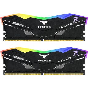 Team Group T-Force Delta℃ RGB DDR5-6000 - 32GB - CL30 - Dual Channel (2 pcs) - AMD EXPO - Zwart met RGB