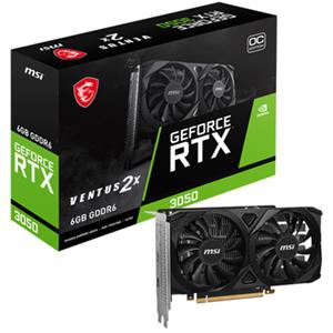 MSI GeForce RTX 3050 Ventus 2X 6G OC Grafische kaart