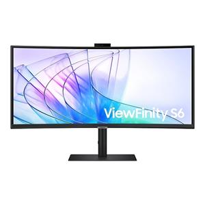 Samsung ViewFinity S6 LS34C652VAUXEN Monitor Zwart