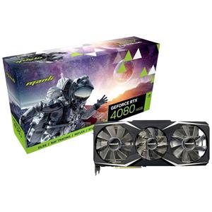 Manli Grafikkarte Nvidia GeForce RTX 4080 16GB GDDR6-RAM PCIe x16 HDMI, DisplayPort