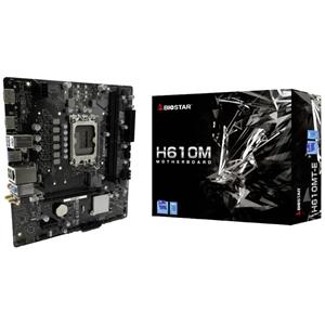 BioStar H610MT-E Mainboard Sockel (PC) Intel 1700 Formfaktor (Details) Micro-ATX Mainboard-Chipsat