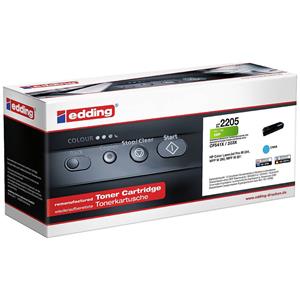 Edding EDD-2205 Toner vervangt HP 203X (CF541X) Cyaan 2500 bladzijden Compatibel Toner