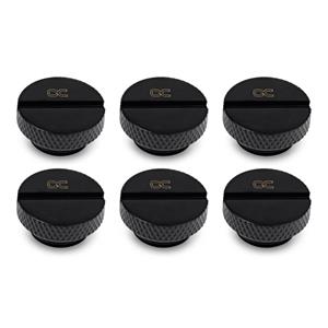 Alphacool Eiszapfen Verschlussschraube G1/4, schwarz Waterkoelingfitting
