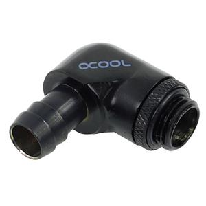 Alphacool HF Anschluss gerade G1/4 Zoll AG auf 10mm ID, 90 Grad Wasserkühlung-Winkelverbinder