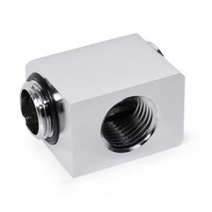 Alphacool Low Profile Adapter 90 Grad G1/4 Zoll AG auf G1/4 Zoll IG Wasserkühlung-Winkelverbinder