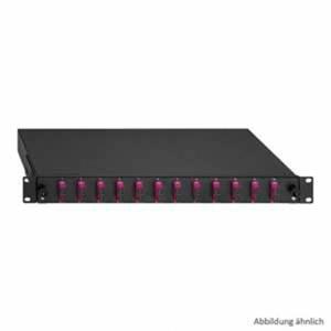 Rutenbeck 6 x SC-D OM3 aqua LWL-Spleißbox 6 Port 1 HE