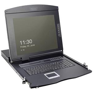 Digitus DS-72211-4CH KVM-Konsole VGA 1366 x 768 Pixel