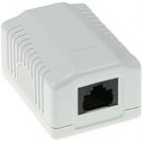 ACT FA5003 Modulair Opbouwdoos Unshielded 1-voudig CAT5E