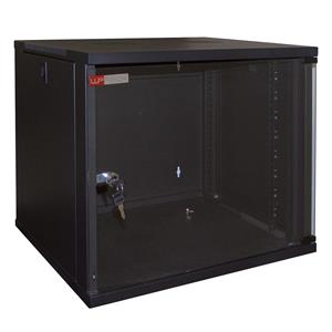 WP Rack WPN-RWA-06606-B Wandbehuizing - Glasdeur - 9 U -540x445x600mm (BxHxD) - Zwart