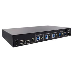 Rextron RX1041 USB 3.2 Switch 4-poorts | Zwart