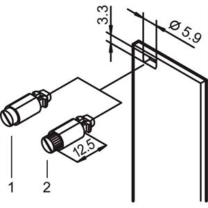 Schroff 21101847 19 inch Montagemateriaal