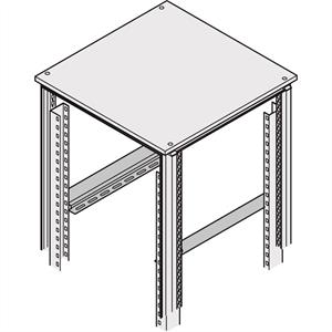 Schroff 22127095 19 inch Rails voor patchkast Meerdere kleuren