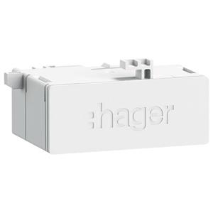 Hager ZZ45WAN2PP RJ45-inbouwmodule Keystone CAT 6A