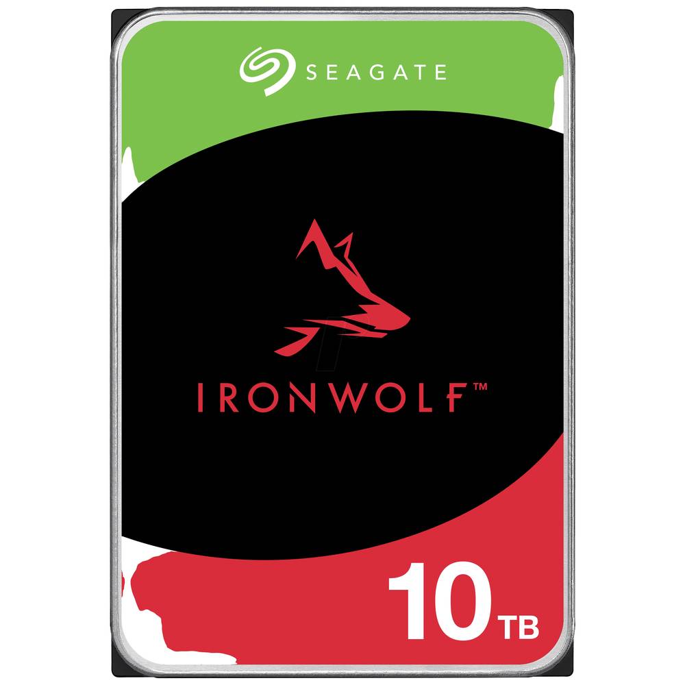 Seagate IronWolf™ 10TB Interne Festplatte 8.9cm (3.5 Zoll) SATA III ST10000VN000 Bulk
