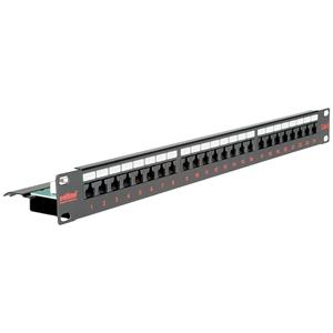 Roline 26.11.0362 24 Port Netzwerk-Patchpanel 483mm (19 ) CAT 6 1 HE