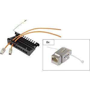 Renkforce KSV10 8 Port Netzwerk-Patchbox CAT 6 1 HE