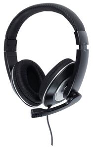 Gesloten headset zwart