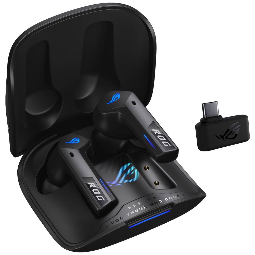 Asus ROG Cetra True Wireless Speednova Gaming In Ear Kopfhörer Bluetooth Stereo Schwarz Noise Can