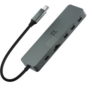 XtremeMac HUB USB-C MAX PRO - 5 Ports (3* USB-C, USB Type-C 40000 Mbit/s