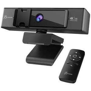 j5create USB 4K ULTRA HD Webcam (Includes Remote Control)