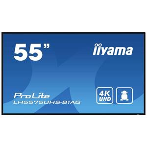 Iiyama ProLite LH5575UHS-B1AG Digital Signage display Energielabel: G (A - G) 139 cm 54.6 inch 3840 x 2160 Pixel 24/7
