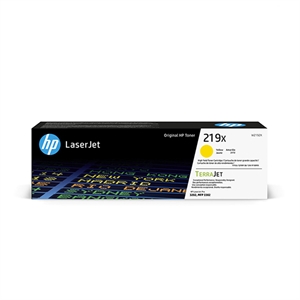 HP 219X (W2192X) toner cartridge geel hoge capaciteit (origineel)