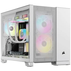 Corsair 2500D AIRFLOW Midi-tower PC-behuizing Wit Zijvenster