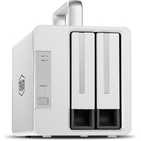 Terramaster D2 Thunderbolt 3 disk array Desktop Grijs
