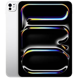 Apple iPad Pro 11 (2024) WiFi, 5G 512 GB Zilver iPad 27.9 cm (11 inch)  M4 iPadOS 17 2420 x 1668 Pixel