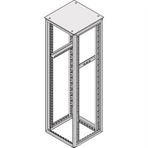 Schroff 23130103 19 inch Rails voor patchkast