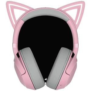 RAZER Kraken Kitty BT V2 Over Ear koptelefoon Gamen Bluetooth Stereo Kwarts, Pink