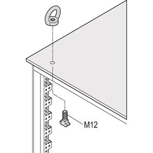 Schroff 23130072 19 inch Bevestigingsmateriaal voor patchkast