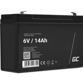 AGM34 UPS-accu Sealed Lead Acid (VRLA) 6 V 14 Ah