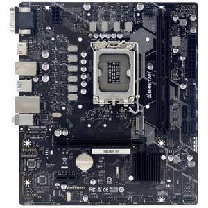 BioStar H610MH D5 Moederbord Socket Intel 1700 Vormfactor Micro-ATX Moederbord chipset Intel H610