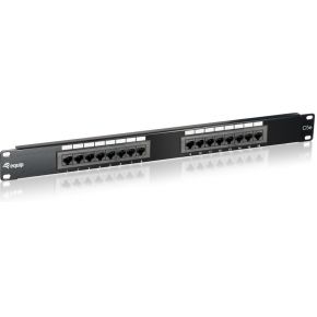 digitaldatacommunication Digital data communication equip 16-Port Patch Panel 19- Cat.5e schwar