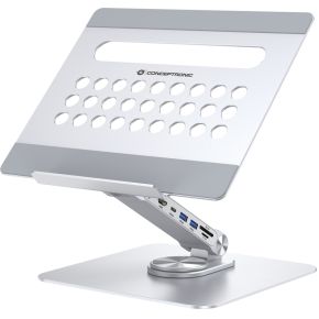 Conceptronic DONN27G laptopstandaard Zilver