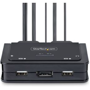 Startech .com C2-D46-UAC-CBL-KVM KVM-switch Zwart