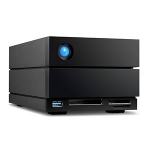 LaCie 2big Dock 40 TB Harde schijf array Thunderbolt 4, DisplayPort, USB 3.2 Gen 2 (USB 3.1) Zwart STLG40000400