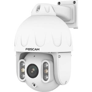 Foscam SD8EP PoE Überwachungskamera Weiß 8MP (3840x2160), Power over Ethernet, Schwenk- und Neigefunktion, 4x optischer Zoom