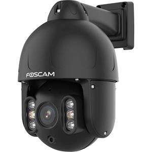 Foscam SD8EP PoE Überwachungskamera Schwarz 8MP (3840x2160), Power over Ethernet, Schwenk- und Neigefunktion, 4x optischer Zoom