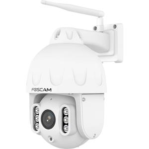 Foscam SD8P WLAN Überwachungskamera Weiß 8MP (3840x2160), Dualband-WLAN, Schwenk- und Neigefunktion, 4x optischer Zoom