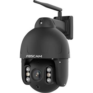 Foscam SD8P WLAN Überwachungskamera Schwarz 8MP (3840x2160), Dualband-WLAN, Schwenk- und Neigefunktion, 4x optischer Zoom