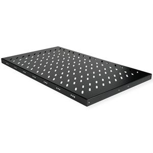 Roline 19-inch plank 1 U, 770 mm diep 50 kg zwart